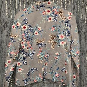Floral blazer